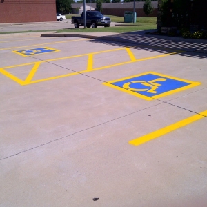 Photo of First Impressions Parking Lot Striping
