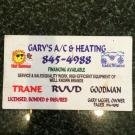 Photo of Gary's A-C & Heating