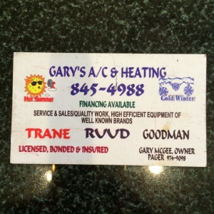 Photo of Gary's A-C & Heating