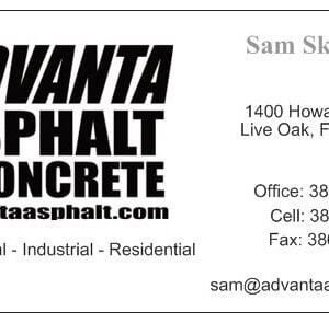 Photo of Advanta Asphalt & Concrete
