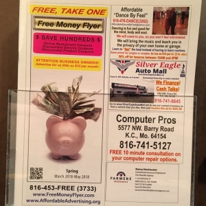 Photo of Affordable Advertising Free Money Flyer