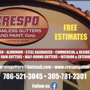 Photo of Crespo Seamless Rain Gutters