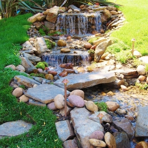 Los Angeles Sierra Pacific Design Ponds and Waterfalls