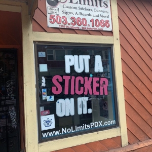 Photo of No Limits Stickers