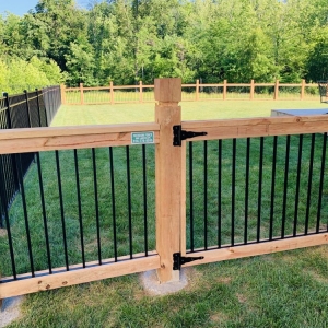 Photo of Freedom Fence and Landscape