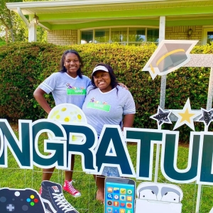 Photo of Yard Sign Sisters
