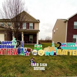 Photo of Yard Sign Sisters