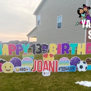Photo of Yard Sign Sisters