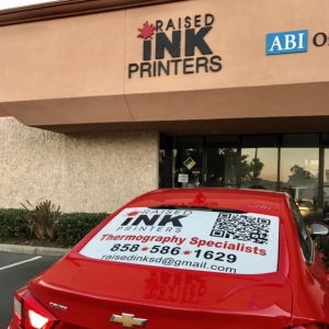 San Diego Raised Ink Printers