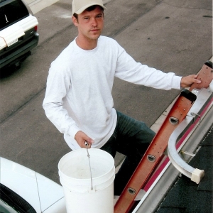 Newport Beach Able Rain Gutter