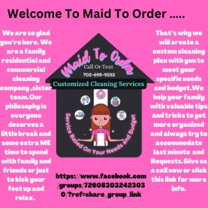 Photo of Maid To Order
