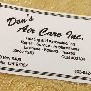 Photo of Don's Air Care