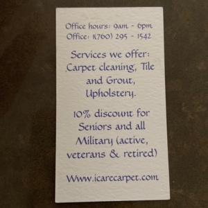 Photo of I Care Carpet Care