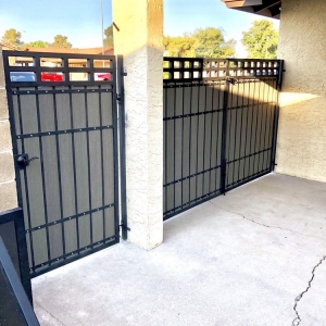 Photo of B&W Gates
