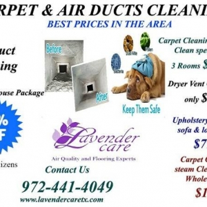 Photo of Lavender Care Air Duct & Carpet Cleaning