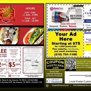 Photo of Coupon Postcard