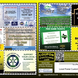 Photo of Coupon Postcard