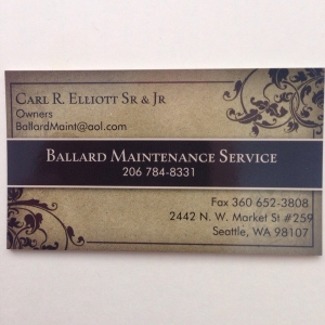 Seattle Ballard Maintenance Service