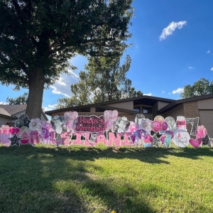Photo of Festive Lawn Signs