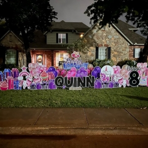 Photo of Festive Lawn Signs