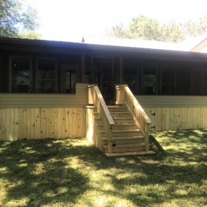 Photo of Live Oak Fence and Deck