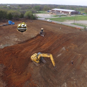 Dallas Ibarra's excavation