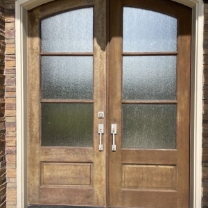 Photo of Grand Door and Antique Refinishing