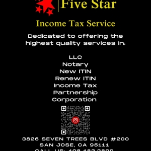 Photo of Five Star Income Tax Service