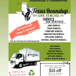 Photo of Texas Roundup Junk Removal Service