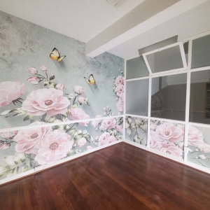 Photo of Up And Dry Wallpaper Installation