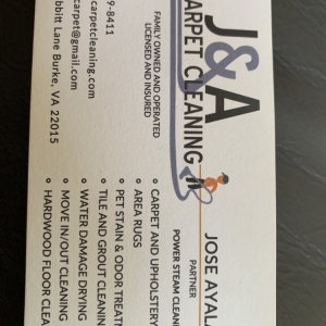 Photo of J&A Carpet Cleaning