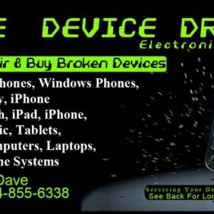 Photo of Device Drop Electronics iPhone Computer Tablet Repair