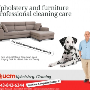 Baltimore UCM Upholstery Cleaning