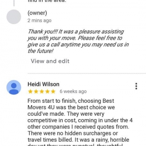 Photo of Best Movers 4U