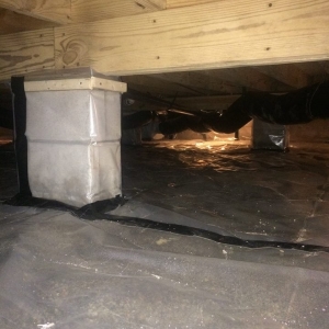 Photo of Crawlspace Remediation