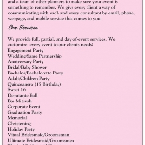 Photo of Diamond Swagger Event Consultants