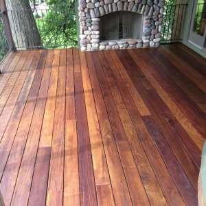 Photo of Oil & Water Deck Refinishing