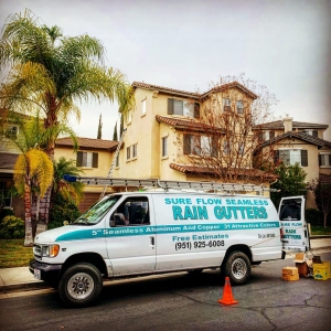 Photo of Sure Flow Seamless Rain Gutters