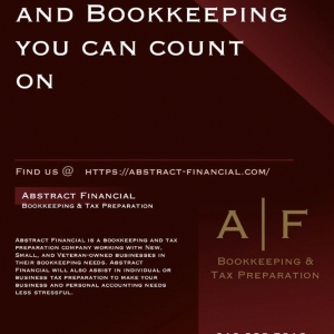 Photo of Abstract Financial Bookkeeping & Tax Preparation