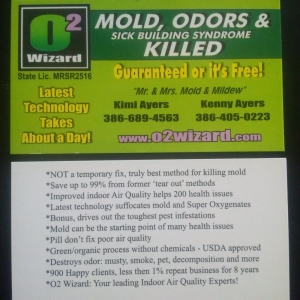 Photo of o2 Wizard: Mold, Odors, Sick Buildings & Water Damage