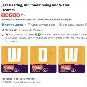 Photo of Jazz Heating, Air Conditioning and Water Heaters