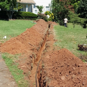 Photo of parkway plumbing