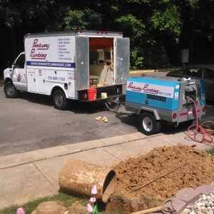 Photo of parkway plumbing