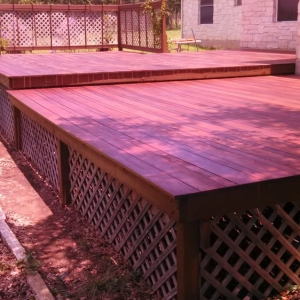 Photo of After the Rain Deck Refinishing