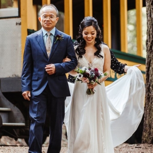 Photo of A Paper Flower Wedding