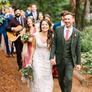Photo of A Paper Flower Wedding