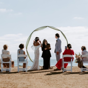 Photo of Intimate Beach Wedding
