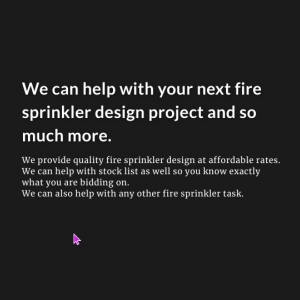 Photo of Affordable Fire Sprinkler Design