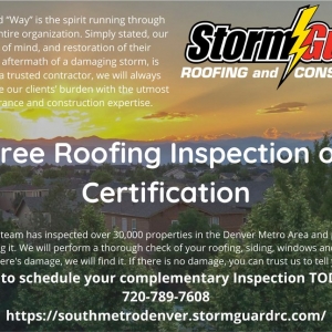 Photo of Storm Guard Roofing and Construction South Metro Denver