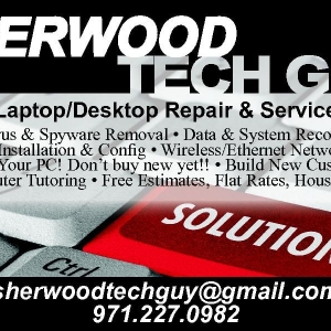 Photo of Sherwood Tech Guy